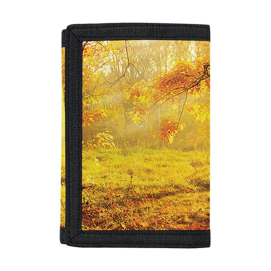 Autumn Trees Print Trifold Wallet
