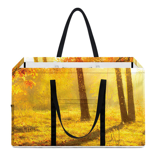 Autumn Trees Print Utility Tote Bag