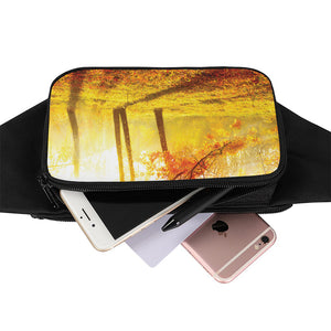 Autumn Trees Print Waist Bag