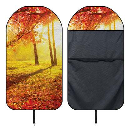 Autumn Trees Print Waterproof Car Seat Cover