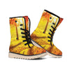 Autumn Trees Print Winter Boots