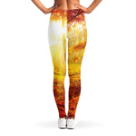 Autumn Trees Print Women's Leggings
