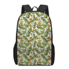 Avocado Cut In Half Drawing Print 17 Inch Backpack