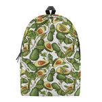 Avocado Cut In Half Drawing Print Backpack