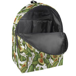 Avocado Cut In Half Drawing Print Backpack