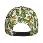 Avocado Cut In Half Drawing Print Baseball Cap