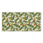 Avocado Cut In Half Drawing Print Beach Towel