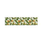 Avocado Cut In Half Drawing Print Bed Runner