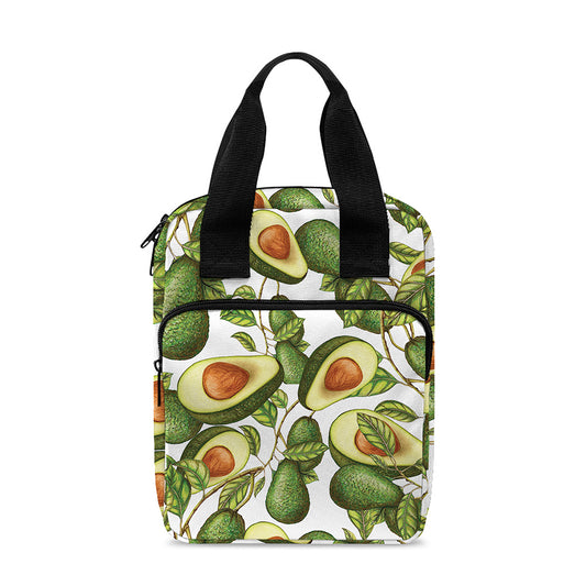 Avocado Cut In Half Drawing Print Bible Tote Bag