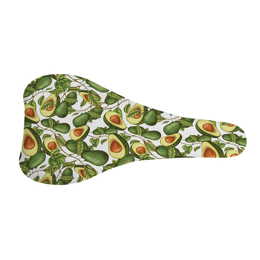Avocado Cut In Half Drawing Print Bicycle Seat Cover