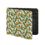 Avocado Cut In Half Drawing Print Bifold Wallet