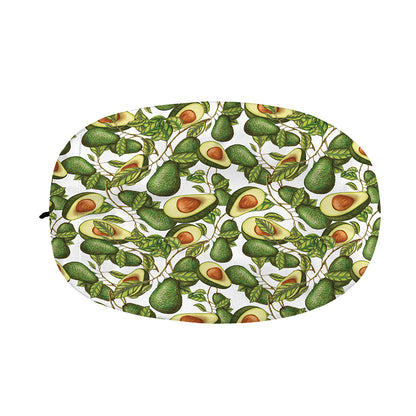 Avocado Cut In Half Drawing Print Car Side Mirror Covers
