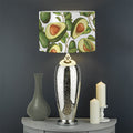 Avocado Cut In Half Drawing Print Drum Lamp Shade