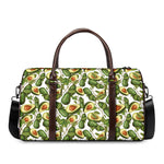 Avocado Cut In Half Drawing Print Duffle Bag