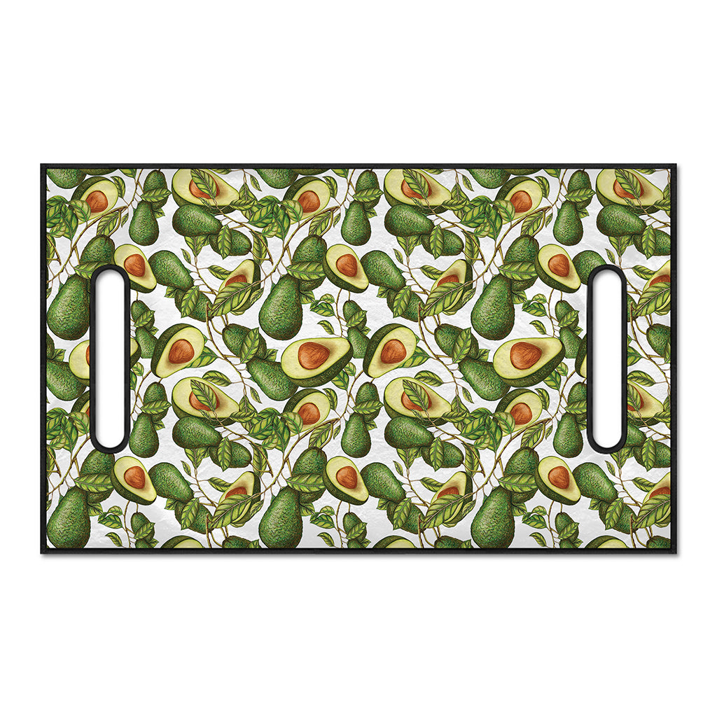 Avocado Cut In Half Drawing Print Golf Cart Seat Cover