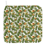 Avocado Cut In Half Drawing Print Hand Towel