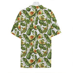 Avocado Cut In Half Drawing Print Hawaiian Shirt