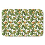 Avocado Cut In Half Drawing Print Indoor Door Mat