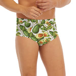 Avocado Cut In Half Drawing Print Men's Briefs