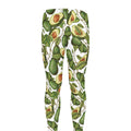 Avocado Cut In Half Drawing Print Men's Leggings