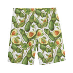 Avocado Cut In Half Drawing Print Men's Sports Shorts