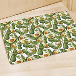 Avocado Cut In Half Drawing Print Polyester Doormat