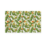 Avocado Cut In Half Drawing Print Polyester Flag