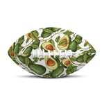 Avocado Cut In Half Drawing Print Rugby Ball