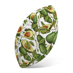 Avocado Cut In Half Drawing Print Rugby Ball