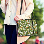 Avocado Cut In Half Drawing Print Shoulder Strap Bible Bag