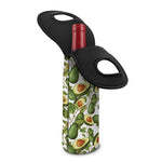 Avocado Cut In Half Drawing Print Single Neoprene Wine Tote