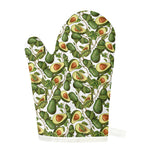 Avocado Cut In Half Drawing Print Single Oven Mitt