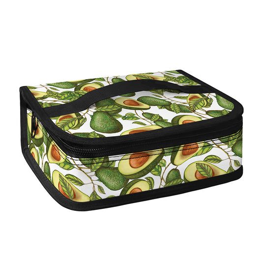 Avocado Cut In Half Drawing Print Small Lunch Bag