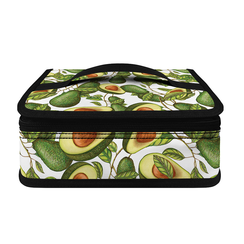 Avocado Cut In Half Drawing Print Small Lunch Bag