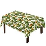 Avocado Cut In Half Drawing Print Tablecloth