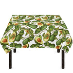 Avocado Cut In Half Drawing Print Tablecloth