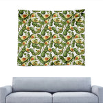 Avocado Cut In Half Drawing Print Tapestry