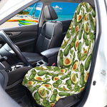 Avocado Cut In Half Drawing Print Waterproof Car Seat Cover