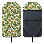 Avocado Cut In Half Drawing Print Waterproof Car Seat Cover