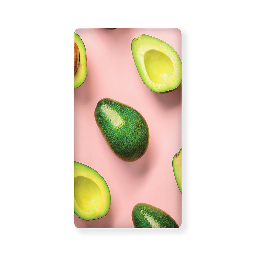 Avocado Cut In Half Pattern Print Baby Crib Sheet