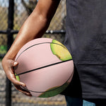 Avocado Cut In Half Pattern Print Basketball