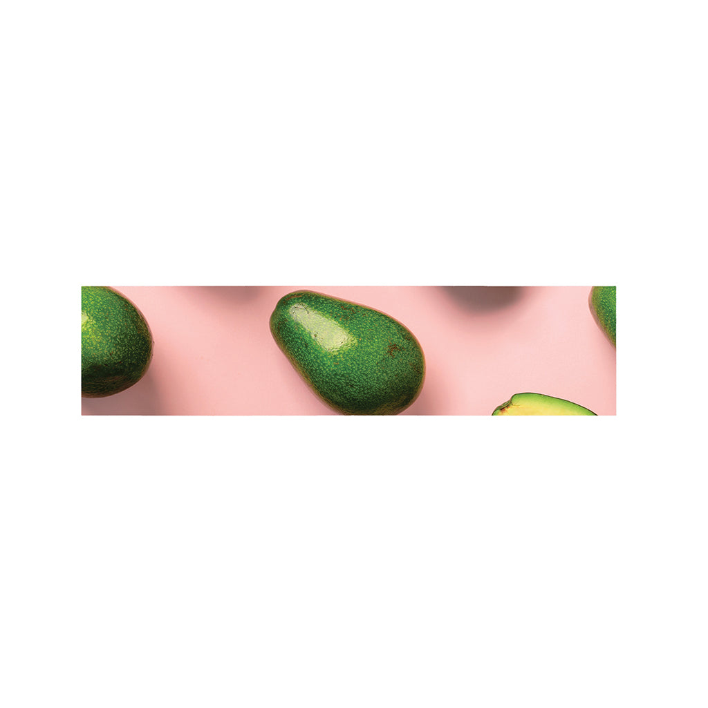 Avocado Cut In Half Pattern Print Bed Runner