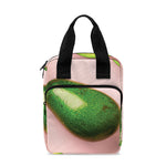 Avocado Cut In Half Pattern Print Bible Tote Bag
