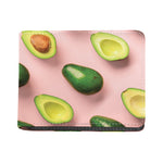 Avocado Cut In Half Pattern Print Bifold Wallet