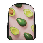 Avocado Cut In Half Pattern Print Casual Backpack