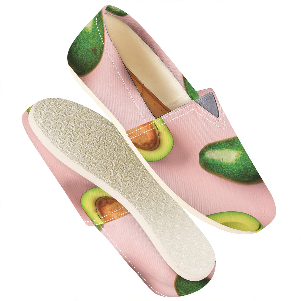 Avocado Cut In Half Pattern Print Casual Shoes