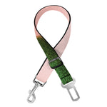 Avocado Cut In Half Pattern Print Dog Seat Belt