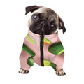 Avocado Cut In Half Pattern Print Dog Zip Up Jacket
