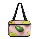 Avocado Cut In Half Pattern Print Double Strap Bible Bag