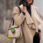 Avocado Cut In Half Pattern Print Double Strap Bible Bag
